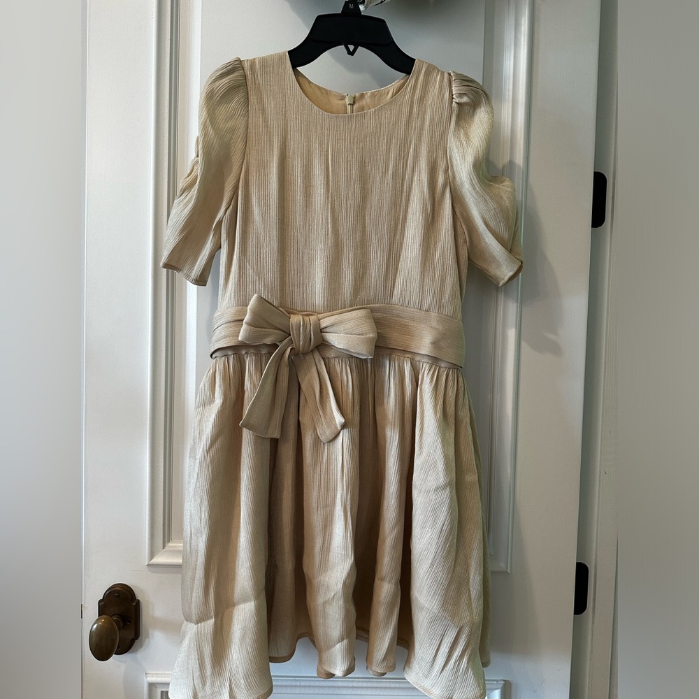 Noralee gold size 12 dress. NWT